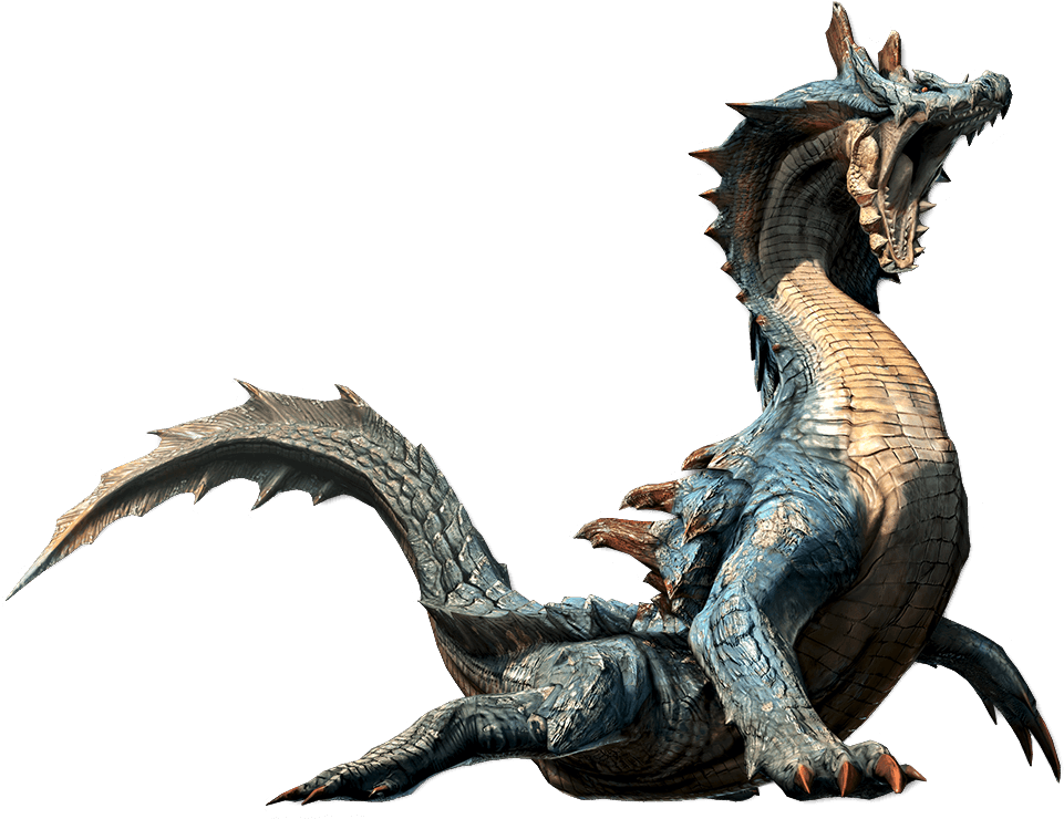 Lagiacrus Monster Hunter World (976x749), Png Download