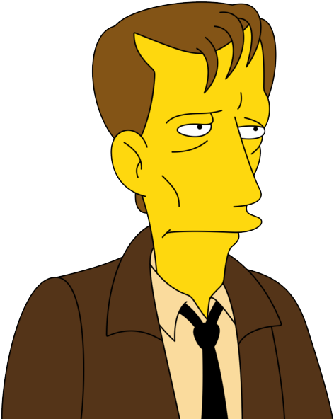 James Woods - James Woods Los Simpson (600x600), Png Download