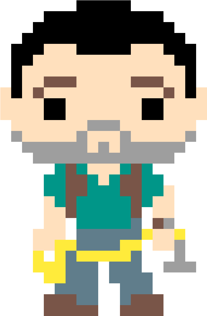 Nathan Drake - Nathan Drake Pizel (1184x1184), Png Download