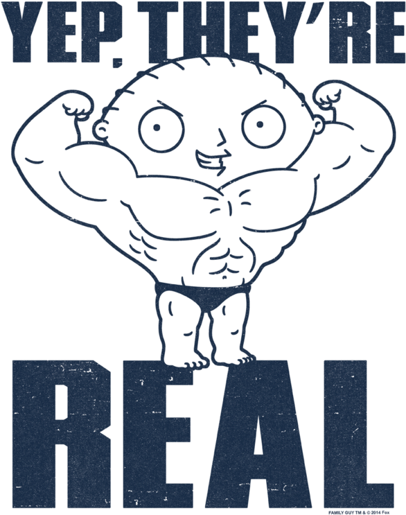 Family Guy Family Guy Real Build Short Sleeve Shirt (600x786), Png Download