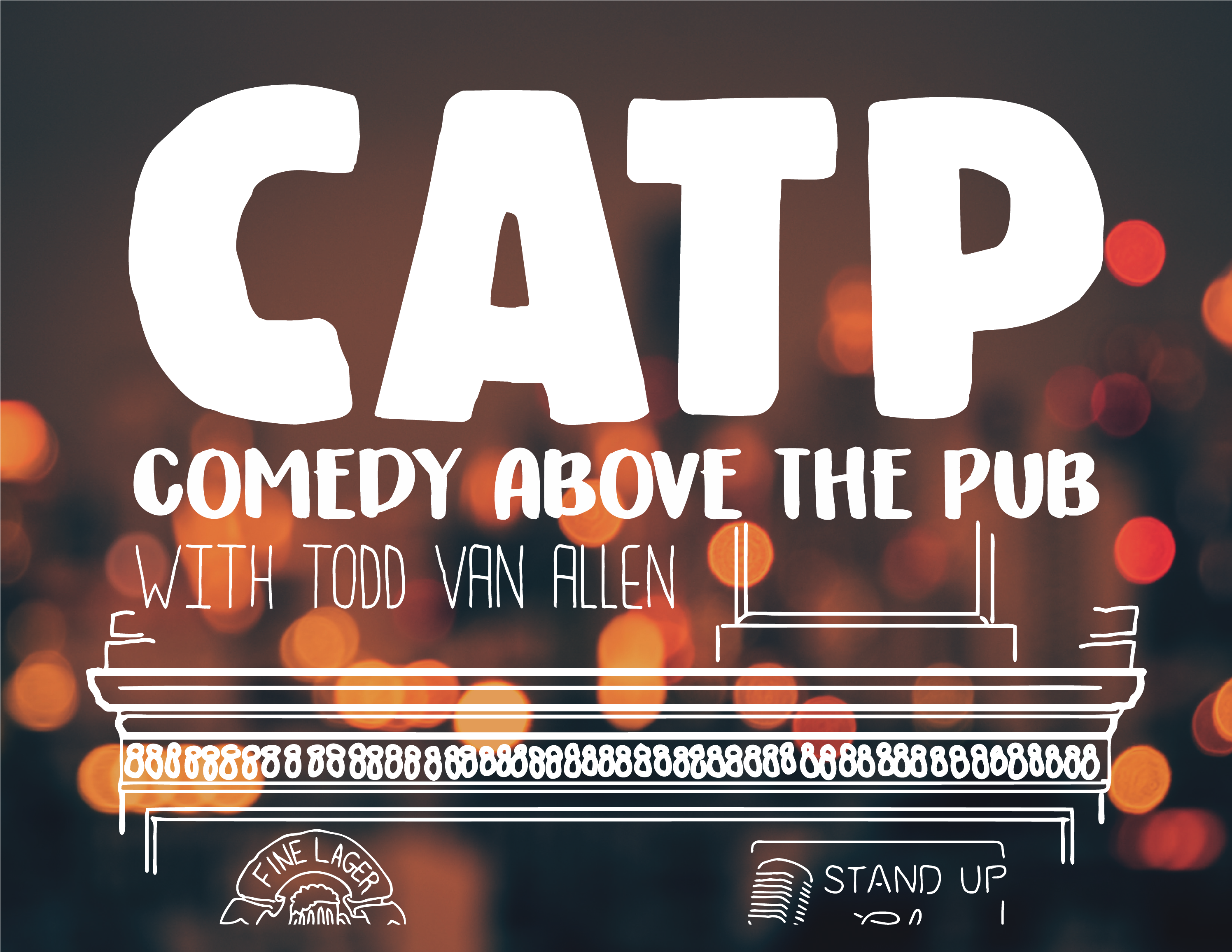 Comedy Above The Pub Podcast (catp) (3000x3000), Png Download