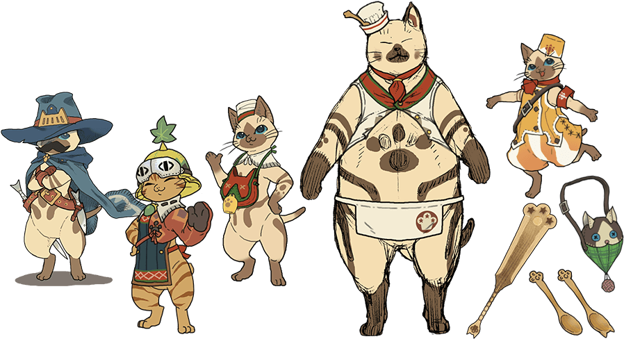 Tumblr Npelm7jhkk1ruxn67o7 1280 - Monster Hunter Generations Felyne Armor (980x523), Png Download