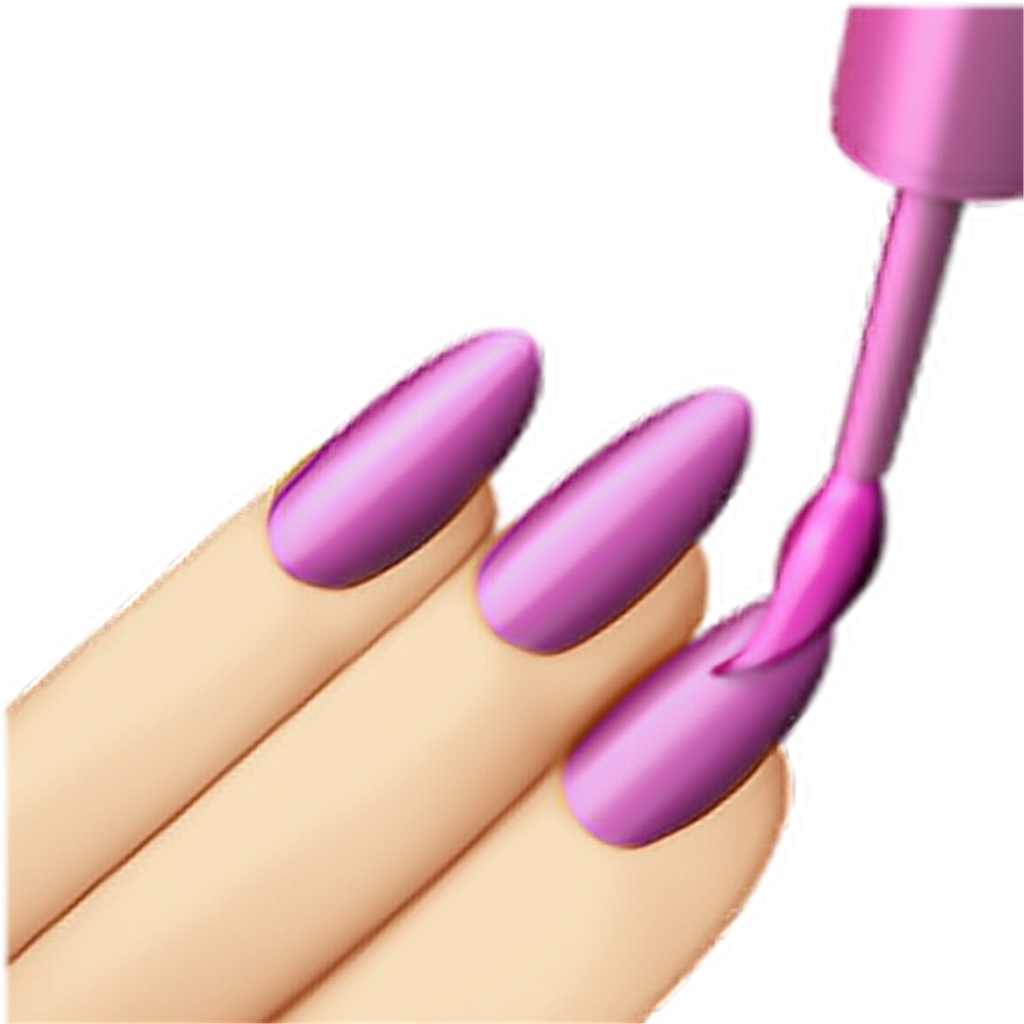 Download Emoji Unhas Png PNG Image with No Background