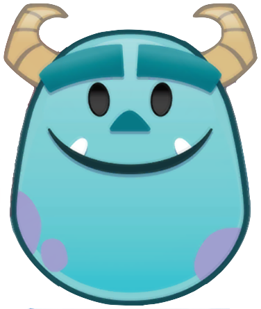 Emojiblitzsulley - Disney Emoji Blitz Sully (376x445), Png Download