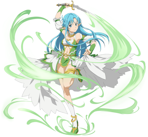 Asuna Md - Sword Art Online Memory Defrag Asuna (480x480), Png Download