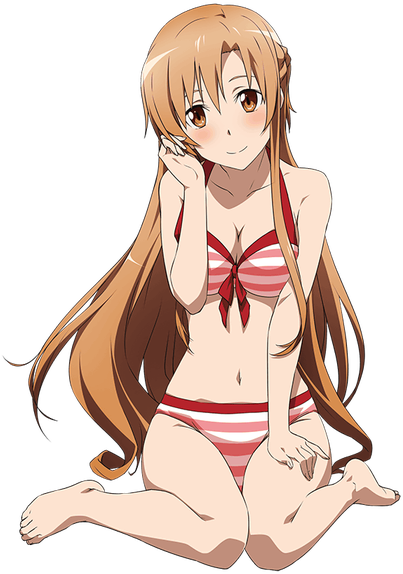 Sword Art Online Asuna Sword Art Online Bikini Cleavage Swimsuits Hot Sex Picture