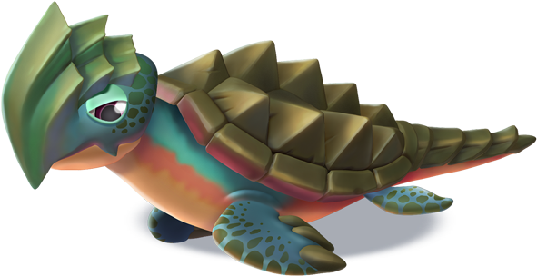 Sea Turtle Dragon - Sea (611x611), Png Download