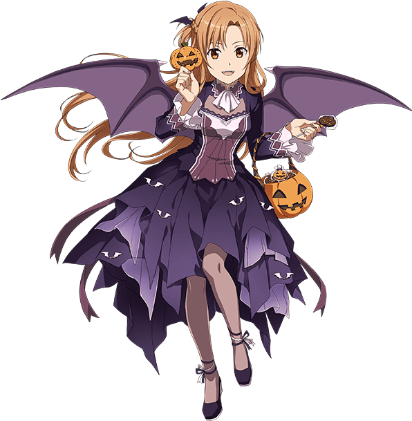 Pin By Kasai Majikku On Sword Art Online - Asuna Yui Kirito Halloween (640x640), Png Download