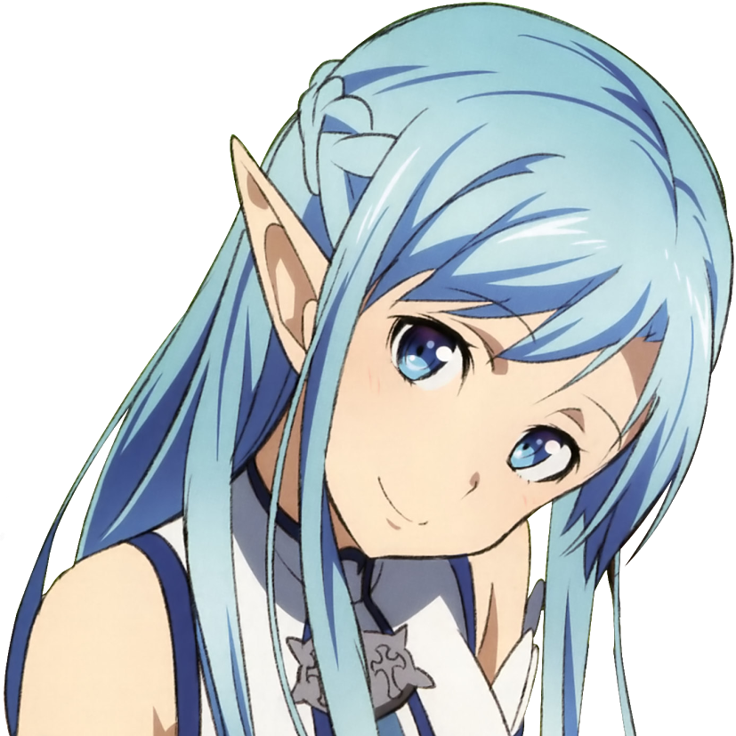 Sword Art Online Blue Girl (827x827), Png Download