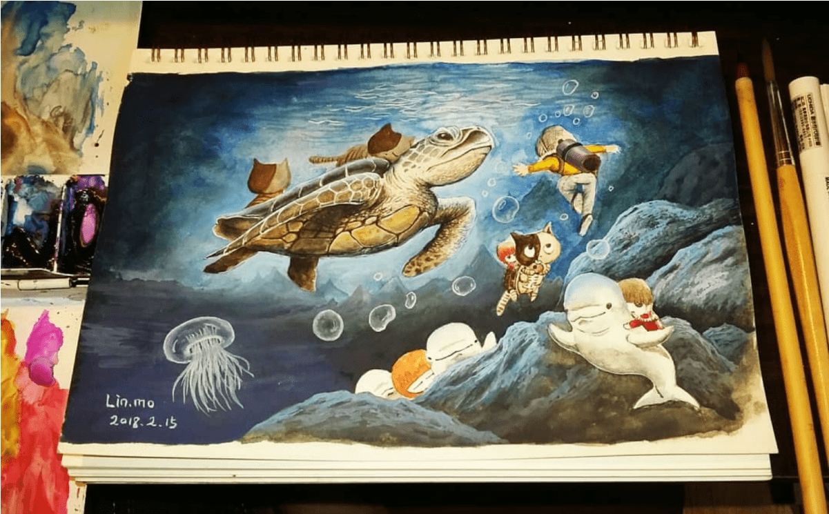 尋找海龜 - Looking For Sea Turtles (1200x900), Png Download