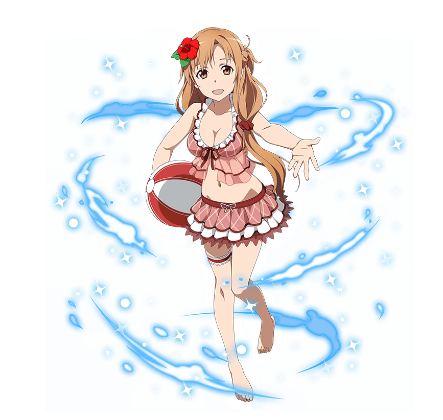 Asuna - ソード アート オンライン リーファ 水着 (867x822), Png Download