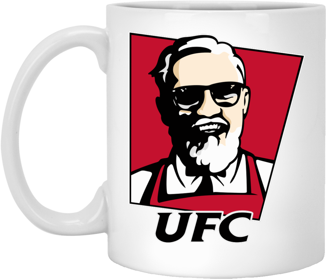 Conor Mcgregor Ufc Kfc Mug - Conor Mcgregor T Shirt (1155x1155), Png Download