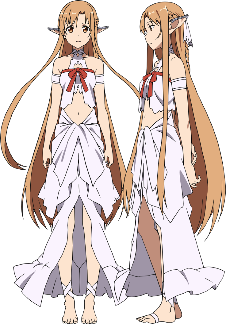 462 Kb Png - Sword Art Online Asuna Alfheim (773x1056), Png Download