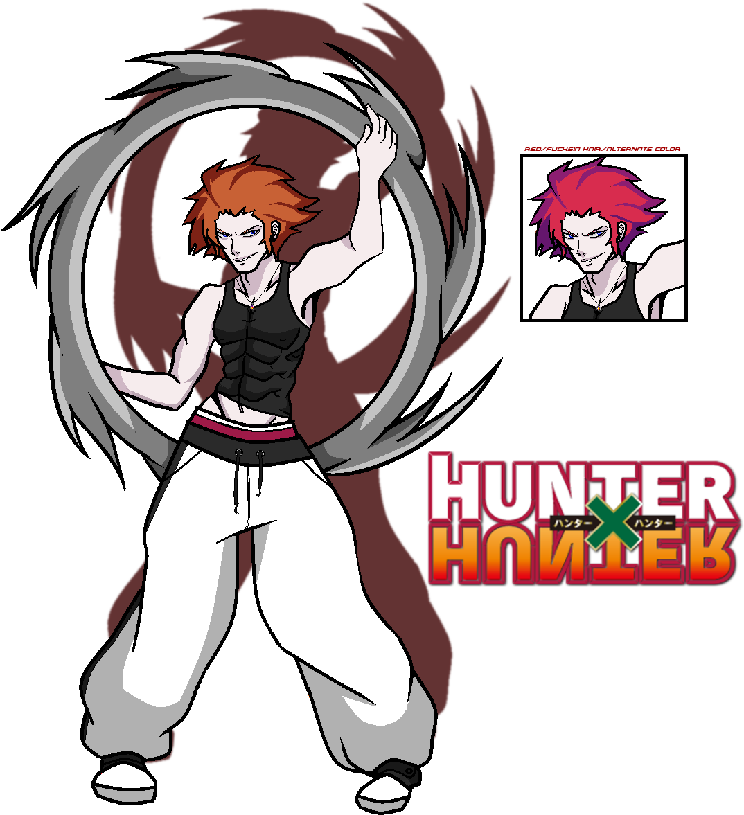 Vector Transparent Hunter X Oc Michi Ezezaguna By Grimacejester - Hunter X Hunter Scarf (909x879), Png Download