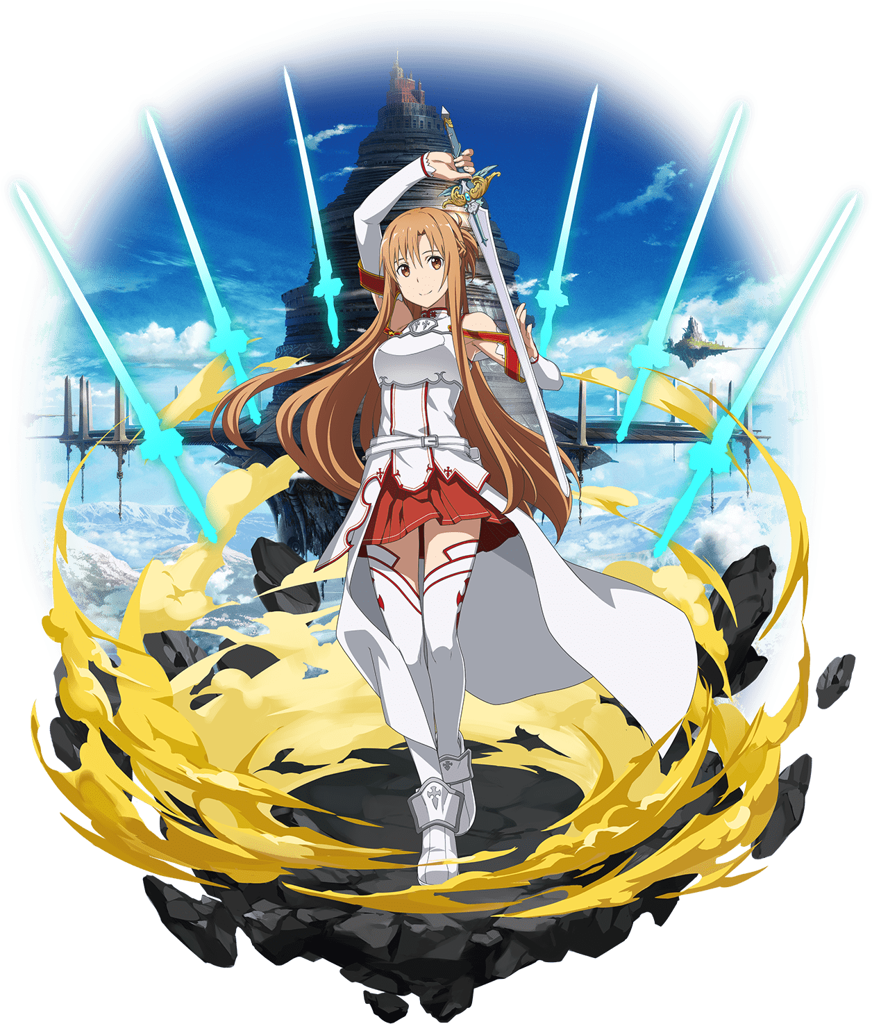 View Fullsize Yuuki Asuna Image - Sao Md Asuna Linked To The Future (1500x1500), Png Download