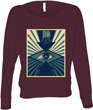 Alpha Phi All Seeing Eye - Merch Shawn Mendes Tshirt (333x371), Png Download
