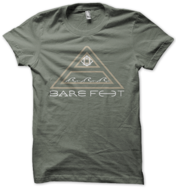 Bare Feet • All-seeing Eye Tee - Mockup (360x480), Png Download