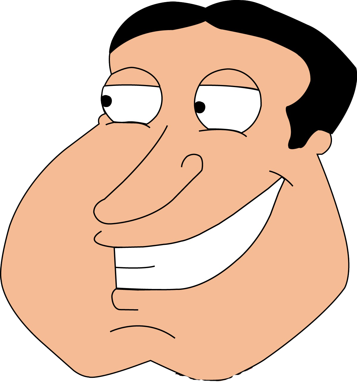 Alright Glenn Quagmire, Griffin Family, Original Version, - Quagmire Family Guy (1198x1281), Png Download
