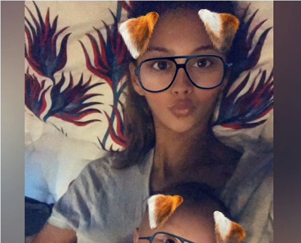 La Fille De Nicolas Duvauchelle, Andrea - Nicolas Duvauchelle Anouchka Alsif (844x480), Png Download