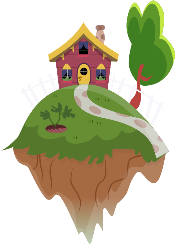 Astrorious, Discord's House, Floating Island, Make - Illustration (744x1052), Png Download