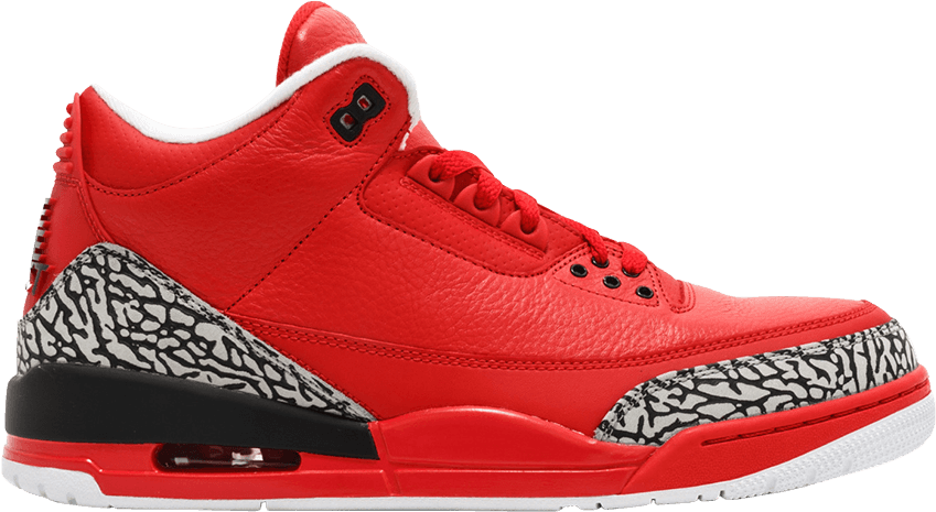 Dj Khaled X Air Jordan 3 Retro 'grateful' - Off White Jordan 1 (849x465), Png Download