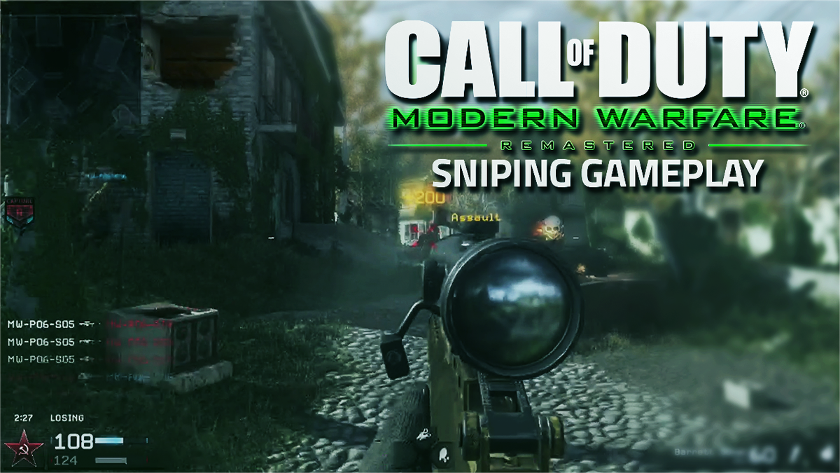 Soar On Twitter - Call Of Duty: Modern Warfare Remastered (1200x675), Png Download