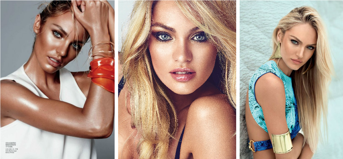 Candice Swanepoel - Cosmetics (1211x575), Png Download