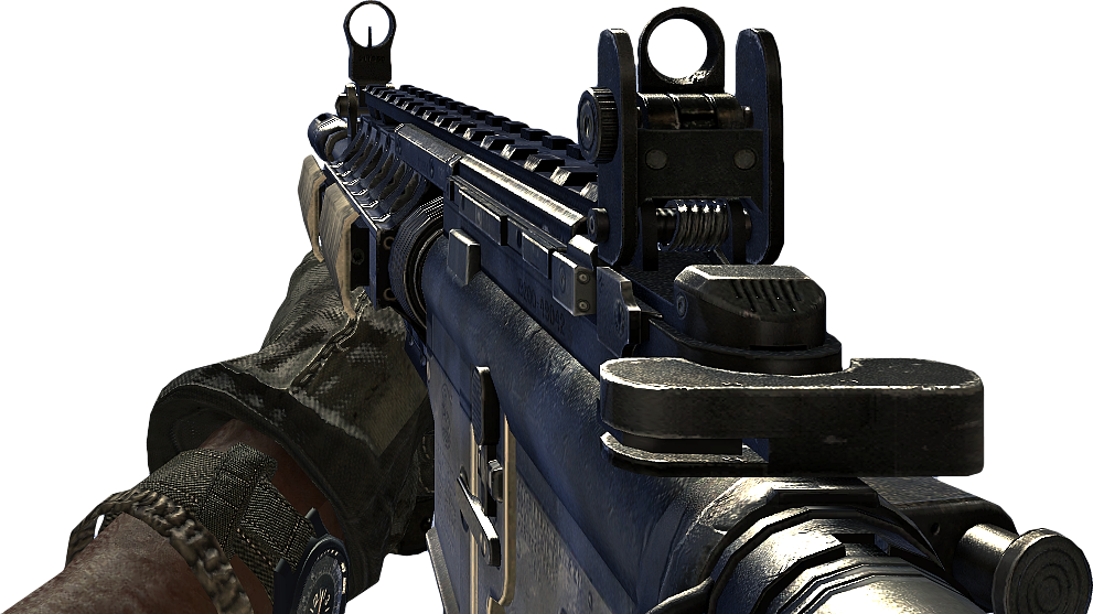 Call Of Duty Wiki - M4a1 Call Of Duty Mw2 (991x557), Png Download