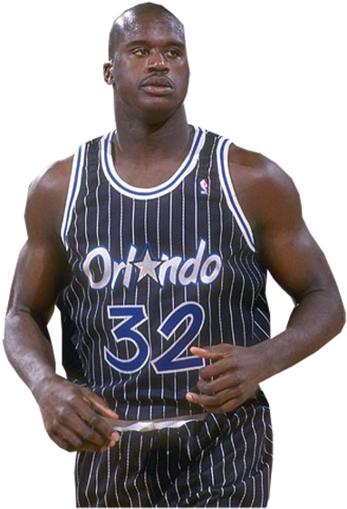 Shaquille Oneal Magic - Shaquille O'neal 1994-95 Authentic Jersey Orlando Magic (408x583), Png Download