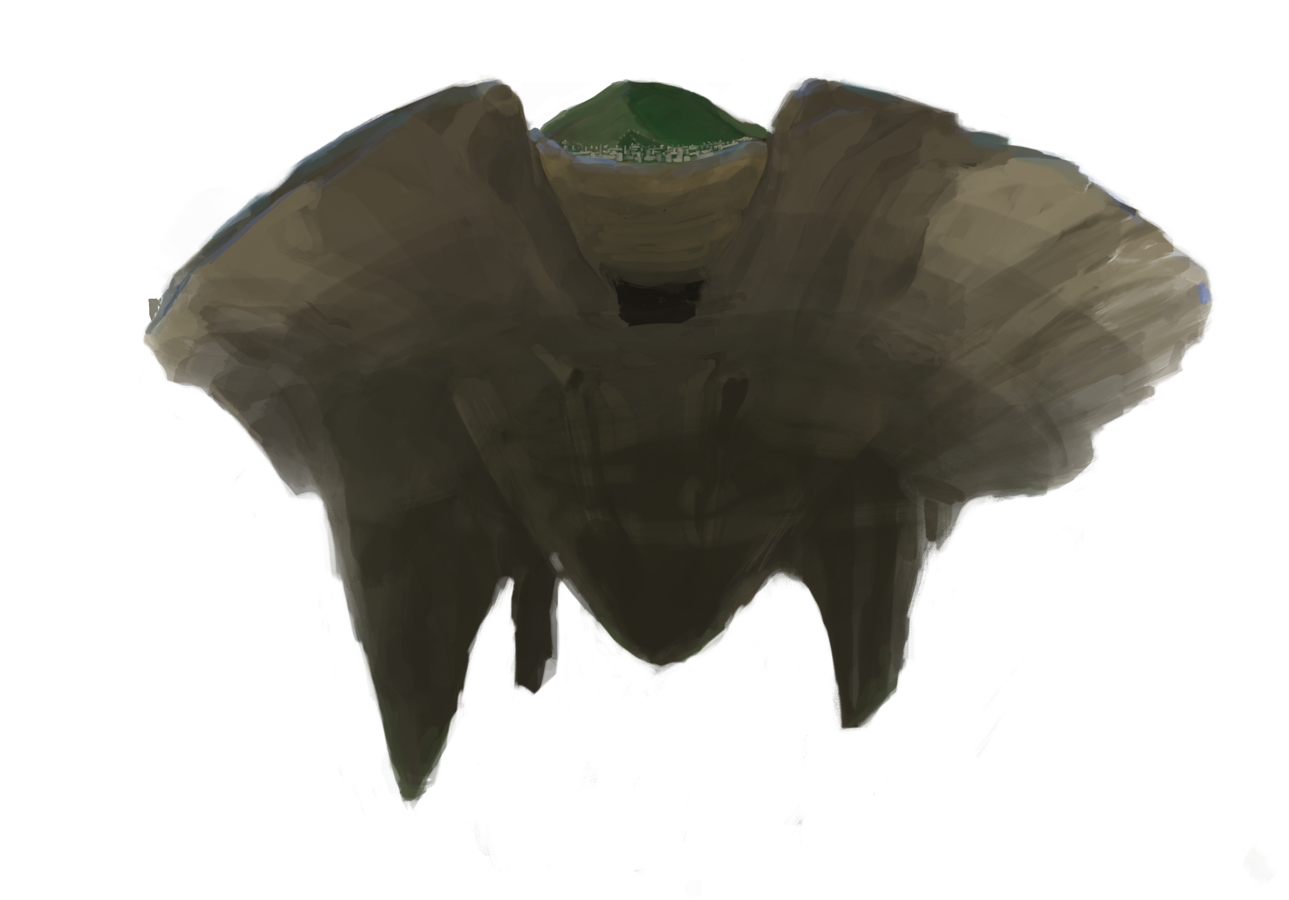 Note Of Float Island Created By Rio Saito - Skate (2732x2048), Png Download