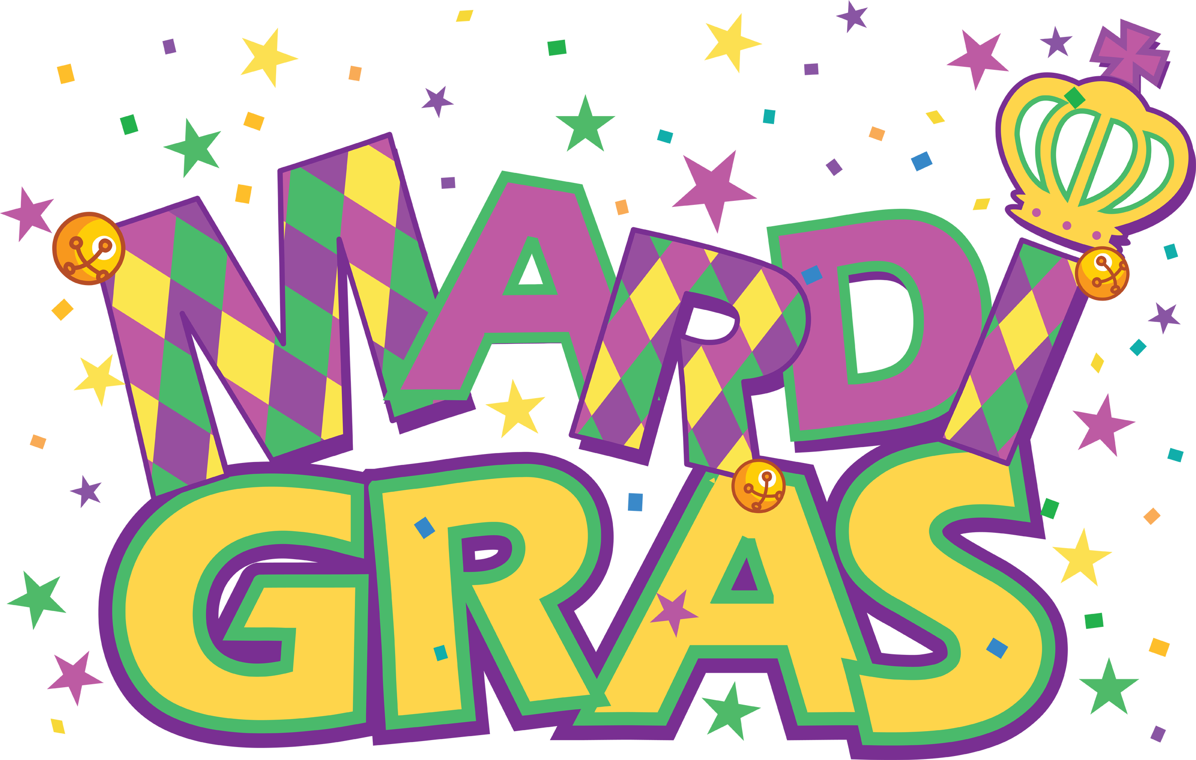 mardi gras pictures clip art