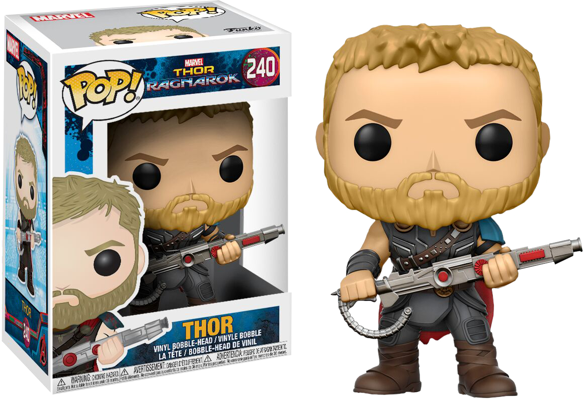 Thor Bobblehead - Funko Pop Thor Ragnarok (1159x794), Png Download