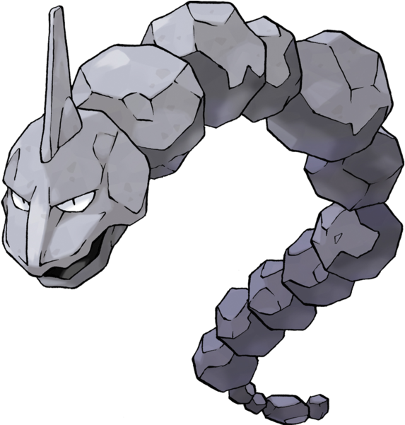 Onix - Rock Pokemon (600x600), Png Download