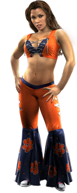 Svr2010 Render Mickiejames - Smackdown Vs Raw 2010 Mickie James (350x650), Png Download
