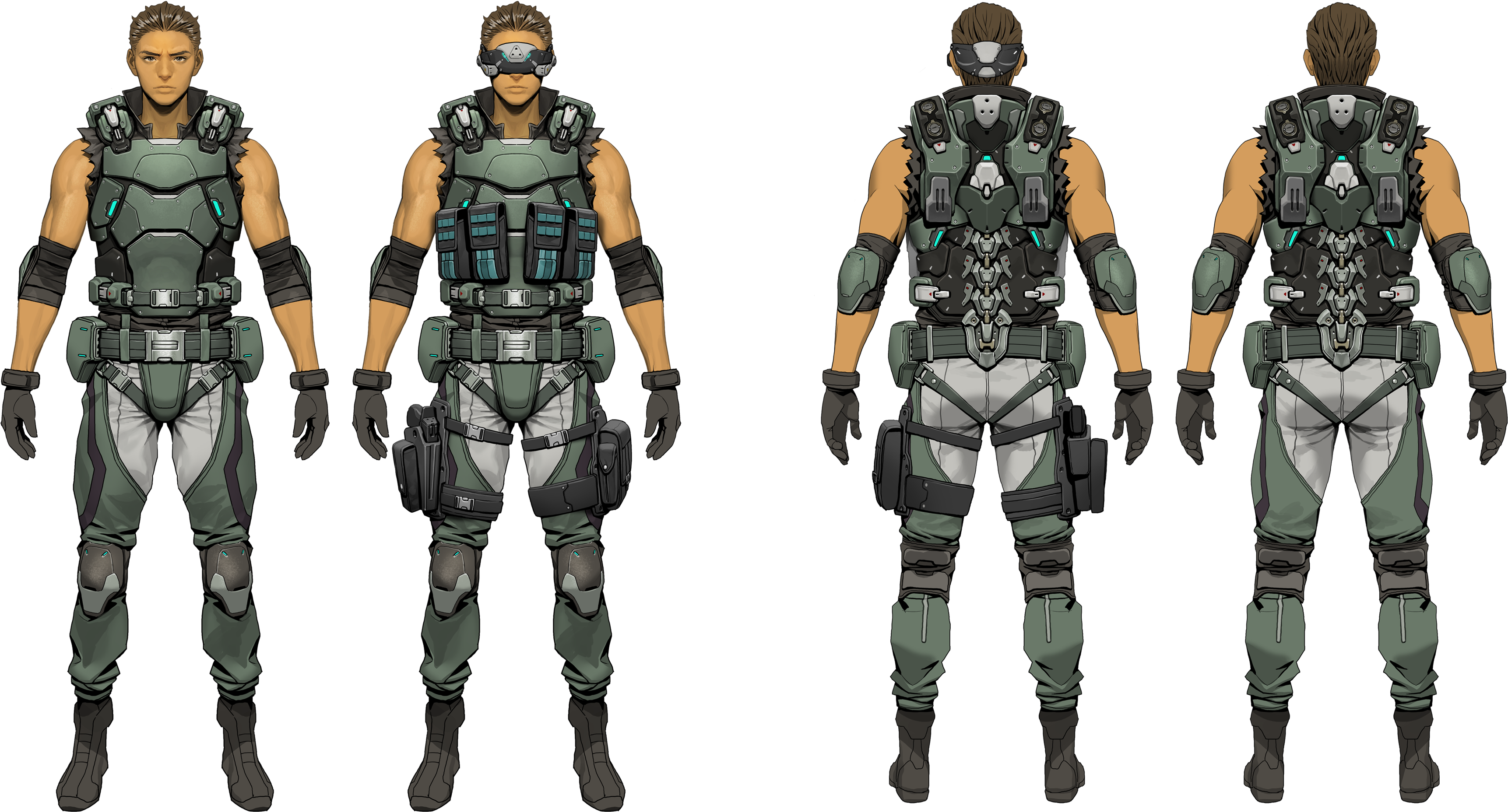 Ghost In The Shell - Aragorn Inspired Outfit (4000x2300), Png Download