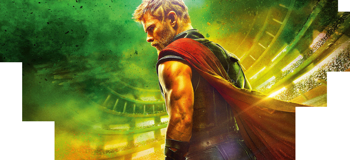 The Marvel Character Of Thor Is Pretty Interesting - Thor Ragnarok (1200x550), Png Download