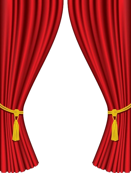 Curtains Png - Curtains Clipart (456x601), Png Download