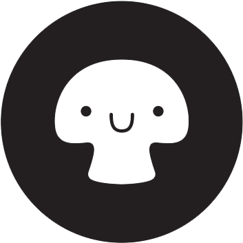 Logo Happymushroom - Twitter Logo Vector Circle (361x361), Png Download