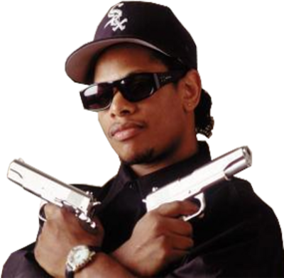 Biography - Eazy E Real Muthaphukkin G's (400x392), Png Download
