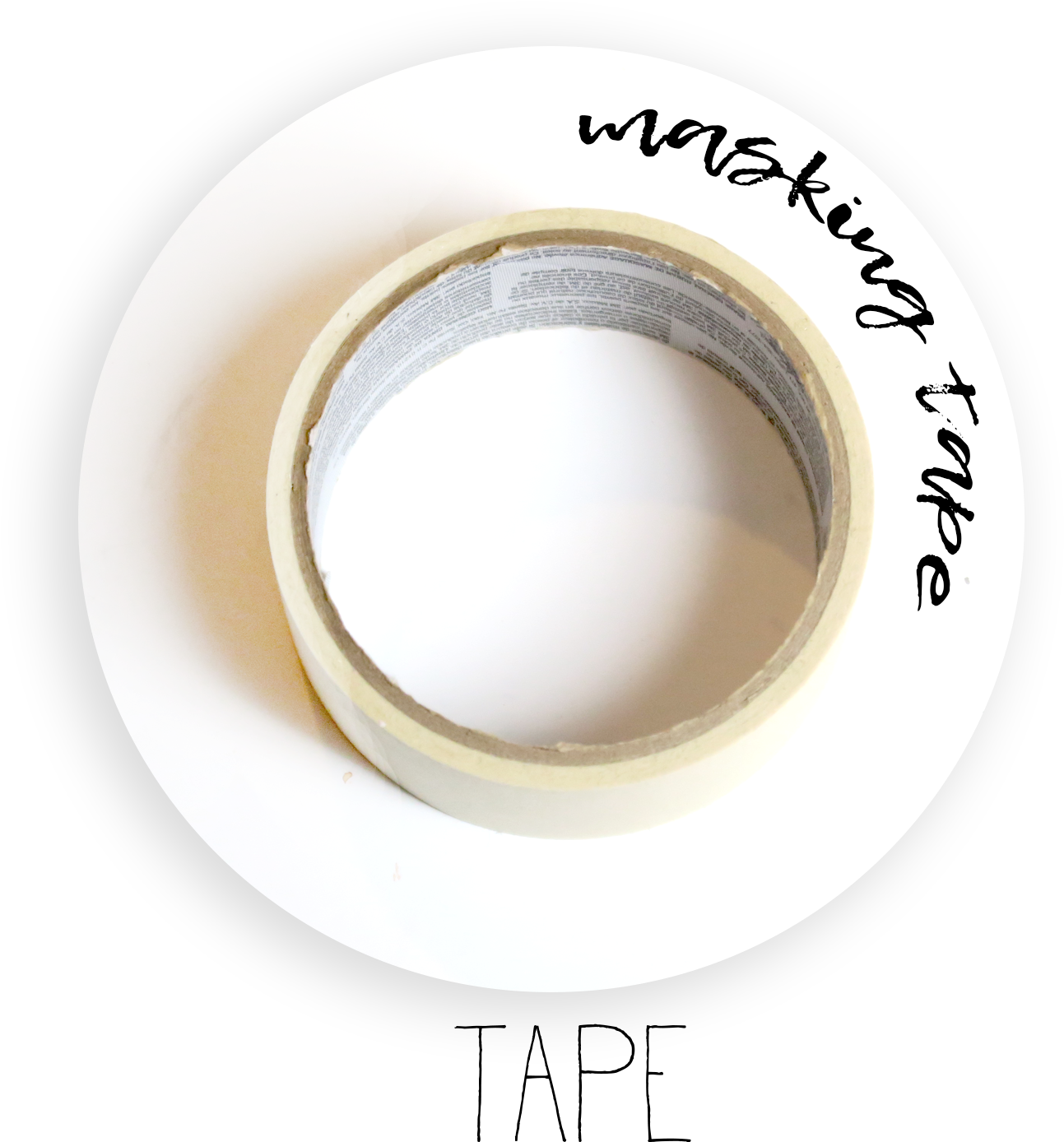 Tape Masking-tape (1800x1800), Png Download