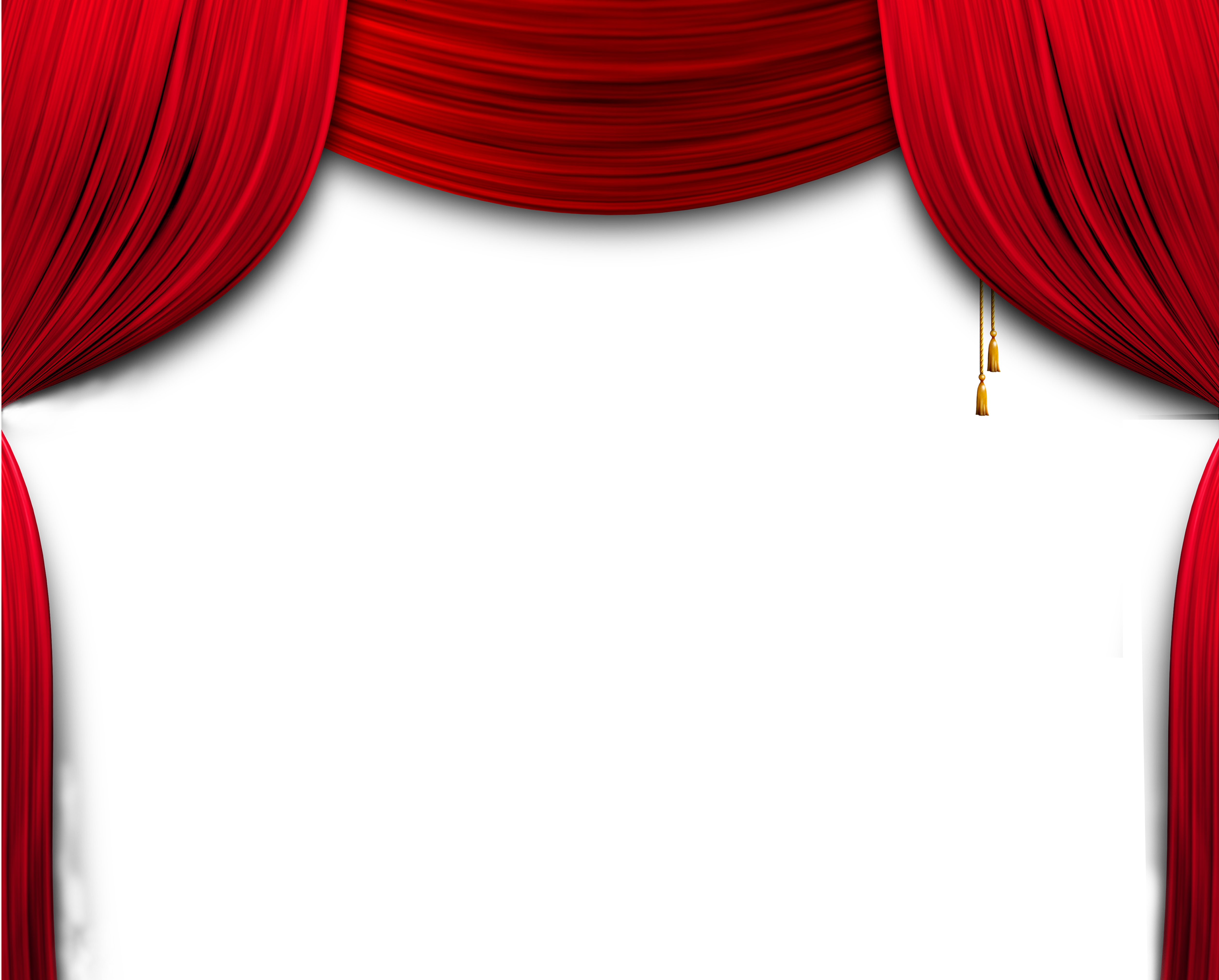 Textile Pattern Red Curtains (5022x4037), Png Download