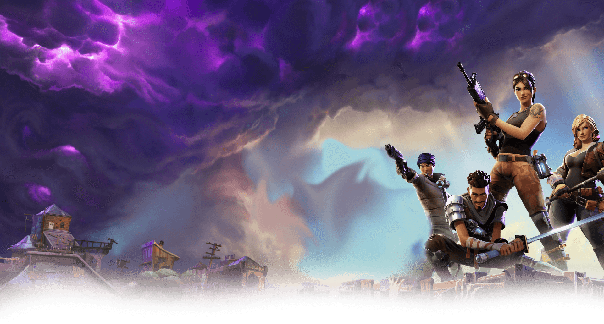 Fortnite Battle Royale Banner - Epic Games Fortnite Deluxe Edition Pc - Download (1920x1080), Png Download