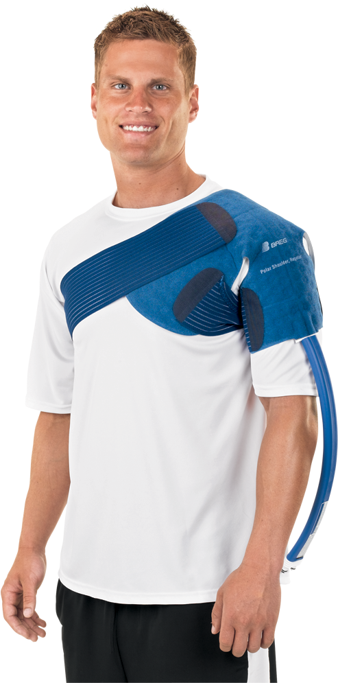Cube Cold Therapy - Breg Ice Machine For Shoulder (705x705), Png Download