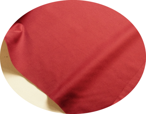 Ruby Red Cotton Curtain Lining With Solpruffe Finish - Plate (480x375), Png Download