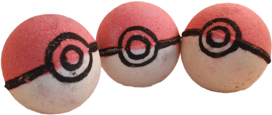 Pokemon Ball Bath Bomb (1000x600), Png Download