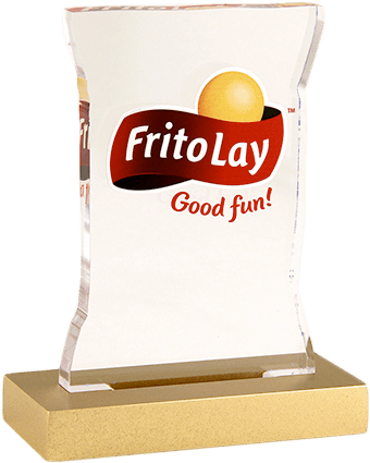 Custom Awards That Think Outside The Box - Pepsico Lays Barbecue Potato Chips - 2.5 Oz. (359x527), Png Download