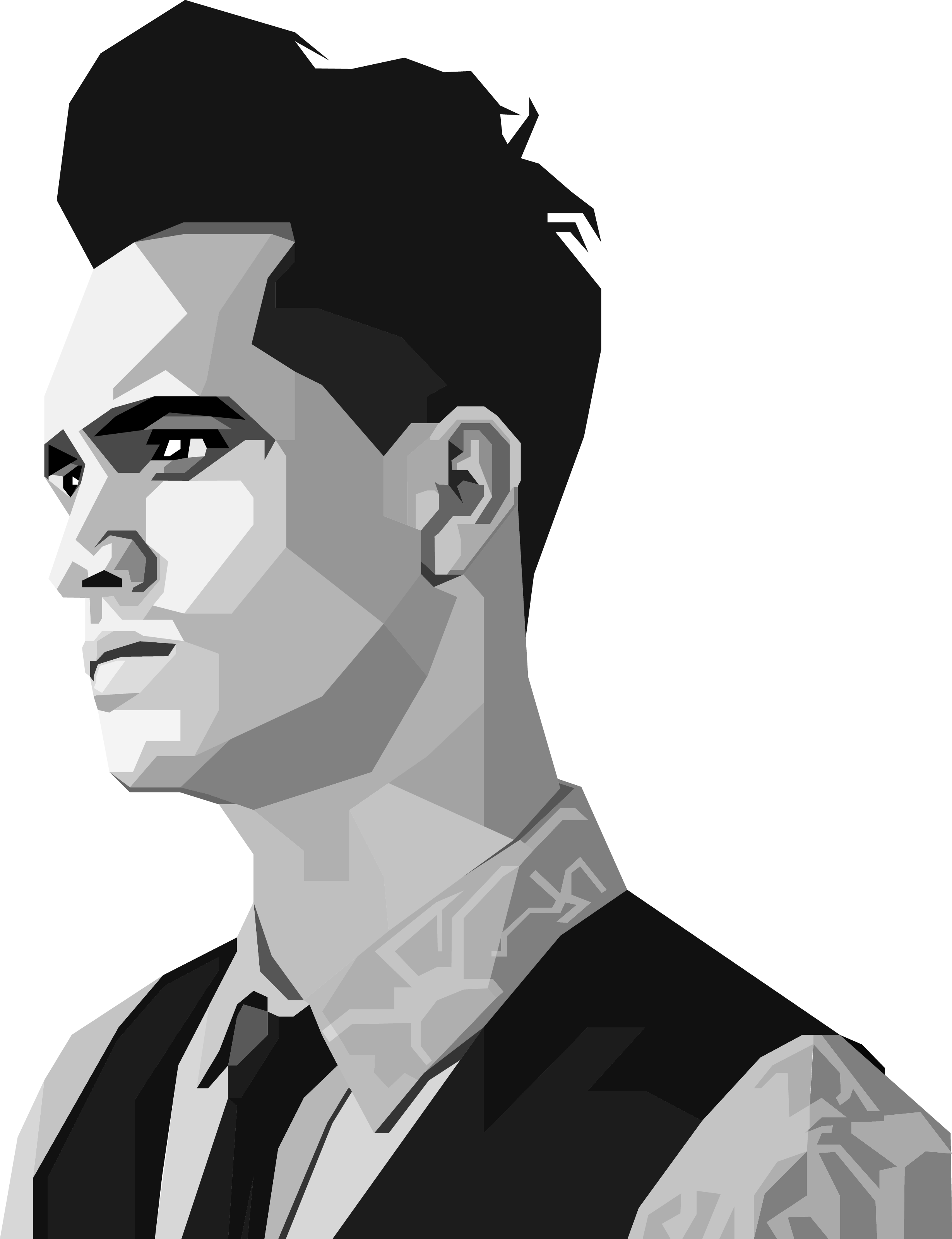 Brendon Urie Blackwhite Wpap &gt - Brendon Urie Art (2460x3200), Png Download
