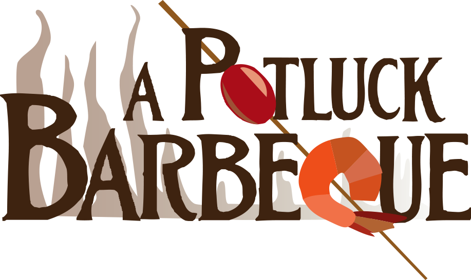 Potluck Bbq Logo - Bbq Potluck Png (917x546), Png Download