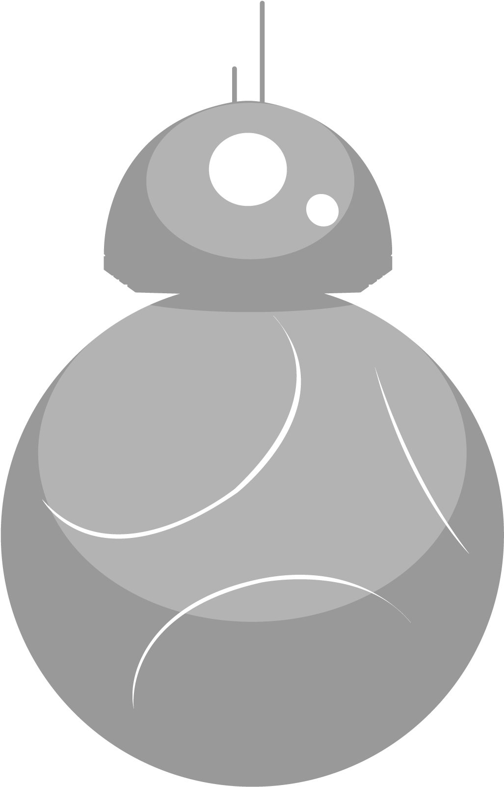 Bb-8 - Thumbnail (1668x2084), Png Download