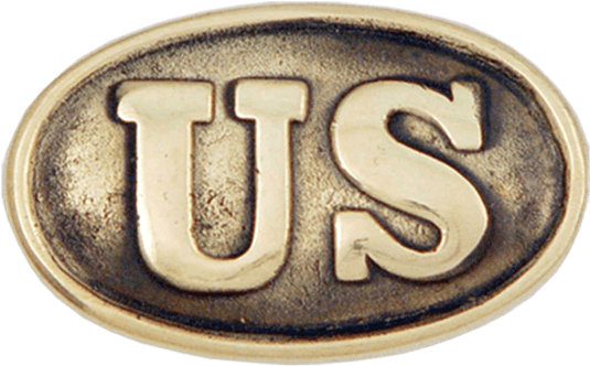 Belt Buckle - Us Oval Belt Buckle (555x555), Png Download